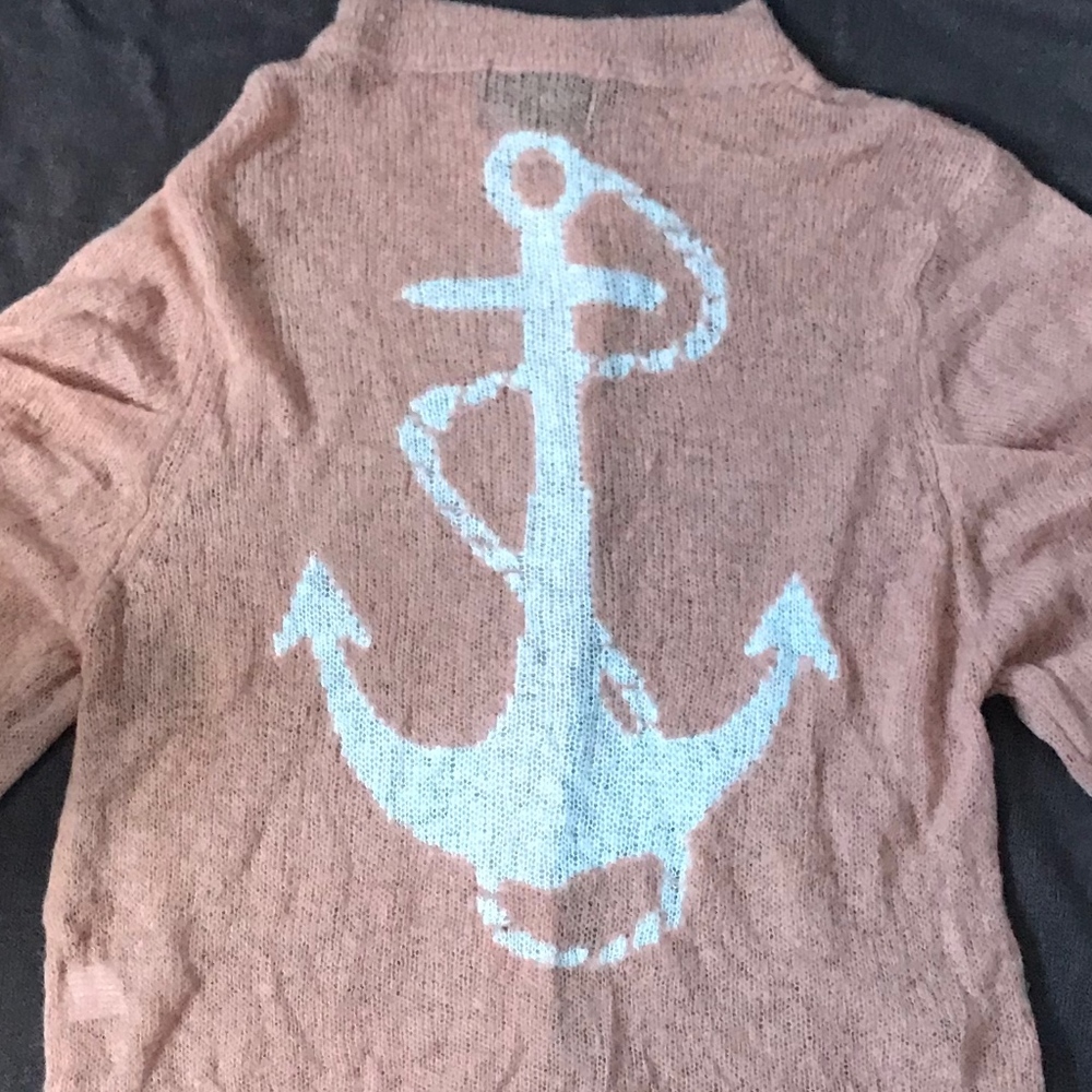 Adorable Wildfox Anchor Sweater